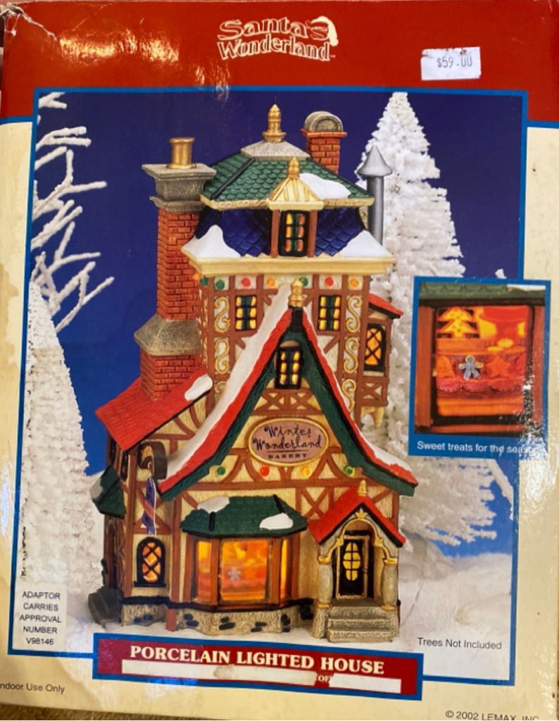 Winter Wonderland Bakery  (Santa’s Wonderland) ornament collectible [Barcode 728162256638] - Main Image 1