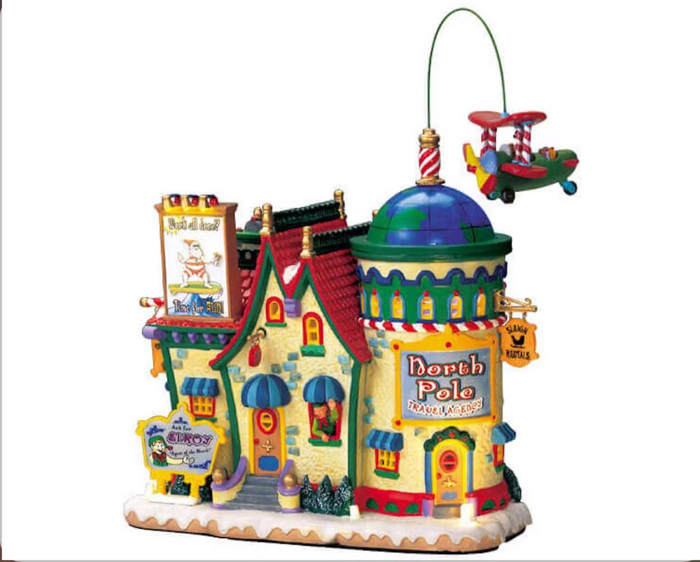 North Pole Travel #75556 - Santa’s Wonderland (Sights and Sounds) ornament collectible [Barcode 728162755568] - Main Image 2