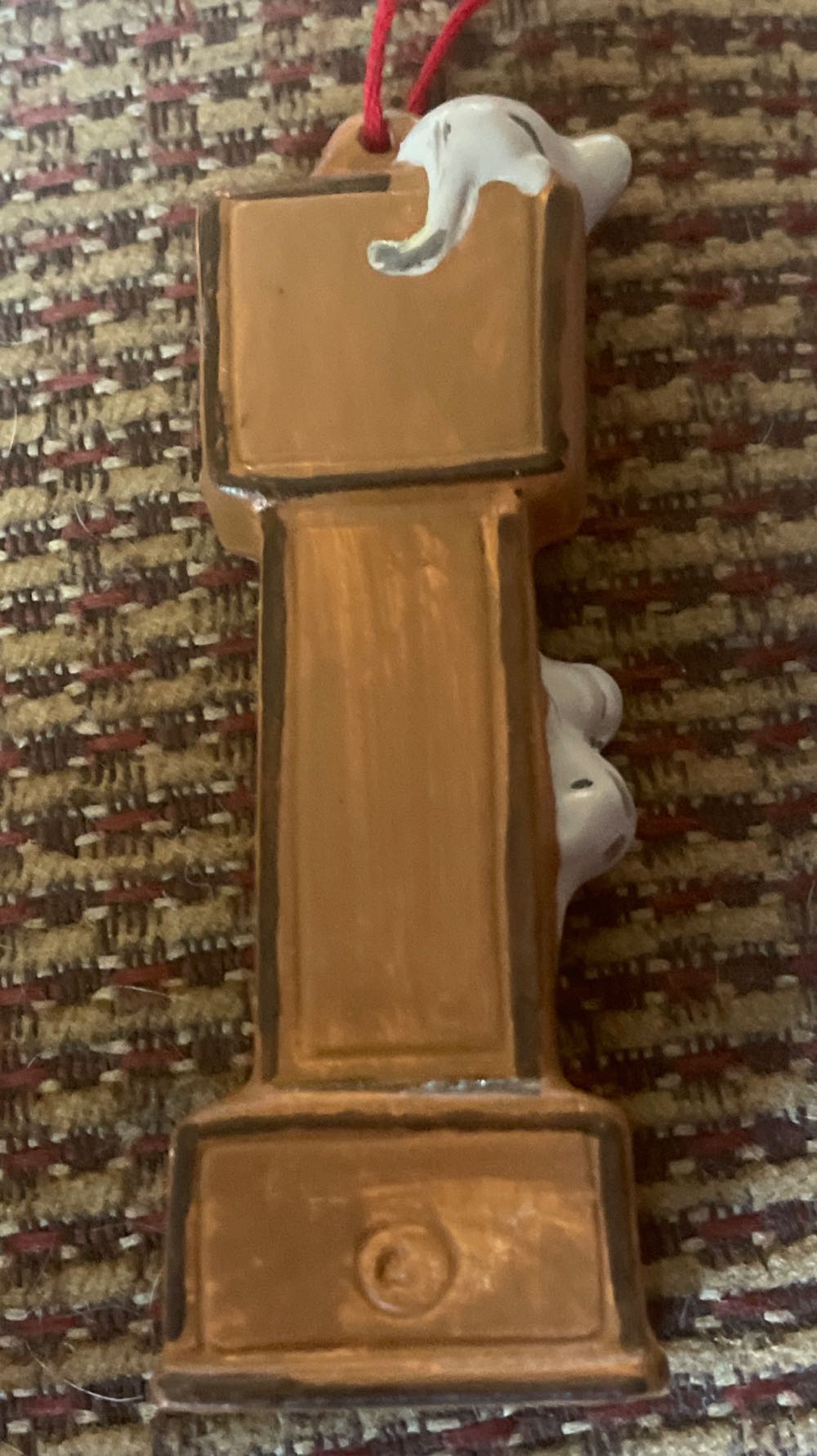 Ceramic - Alberta’s - Mouse Ran Up The Clock - A-232 - MOUSE (Ceramic Ornaments) ornament collectible - Main Image 2