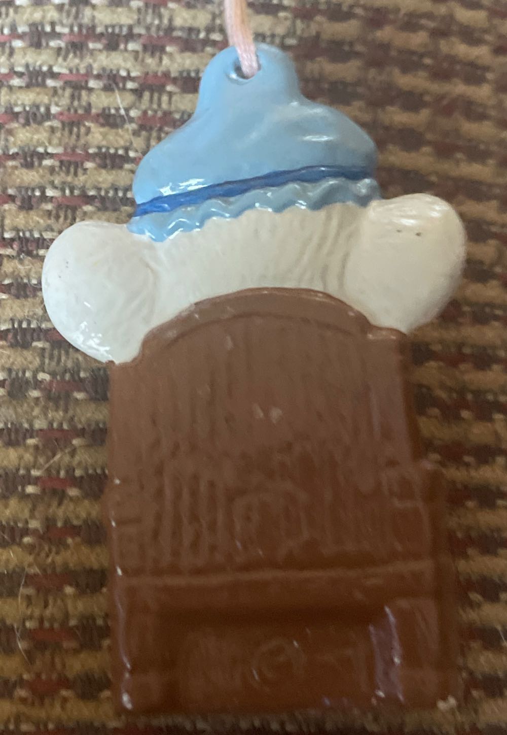 Ceramic - Alberta’s - Knitting Mouse - A-230 - MOUSE (Ceramic Ornaments) ornament collectible - Main Image 2