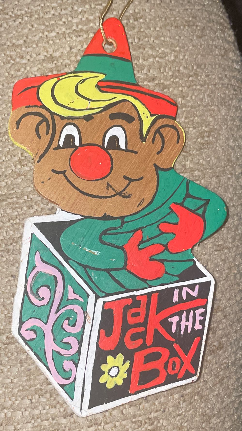 Arrow - Wood - Jack In The Box - Jack In The Box (Paint By Number) ornament collectible - Main Image 1