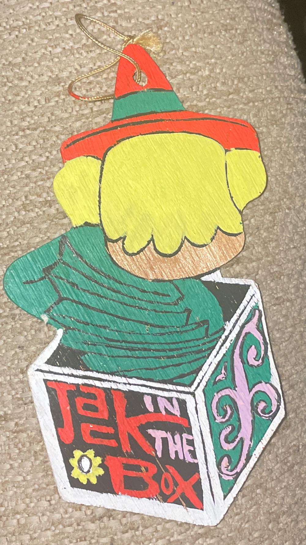 Arrow - Wood - Jack In The Box - Jack In The Box (Paint By Number) ornament collectible - Main Image 2