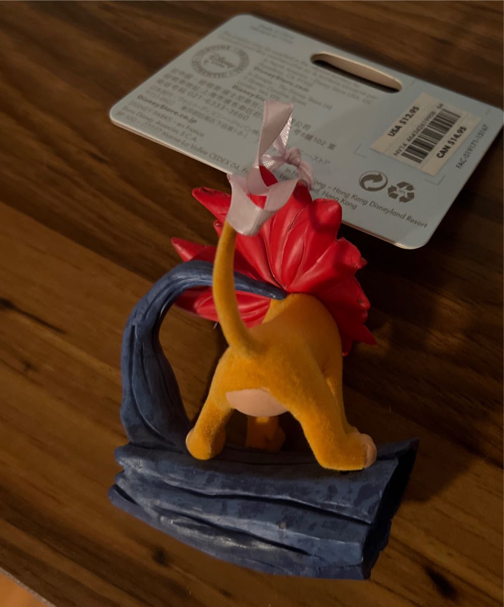 Disney Sketchbook Ornament Simba  ornament collectible - Main Image 3