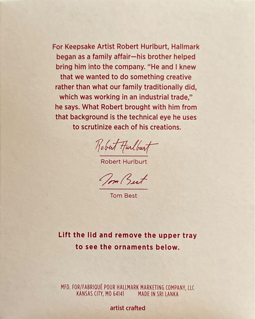 Santa’s Ornament Treasures - Special edition 50th anniversary series (KOC Member Exclusive) ornament collectible - Main Image 2