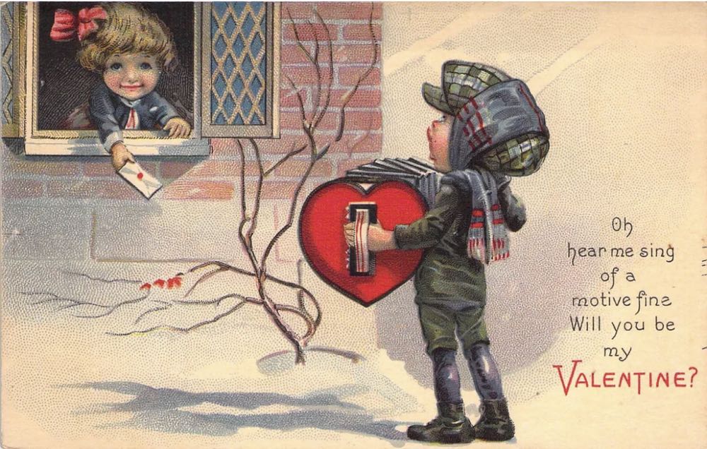 Marchi - Villager - Woman With Fruit In Basket And Apron