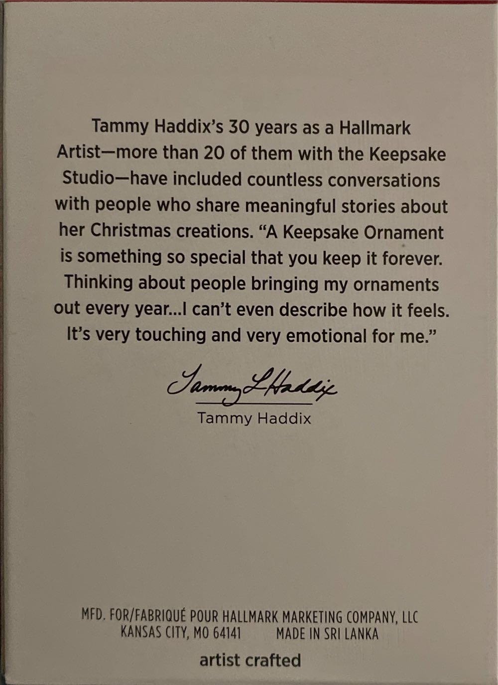 50 Sweet Years Special Edition - Celebrating 50 Years (Snowman) ornament collectible [Barcode 763795812790] - Main Image 2