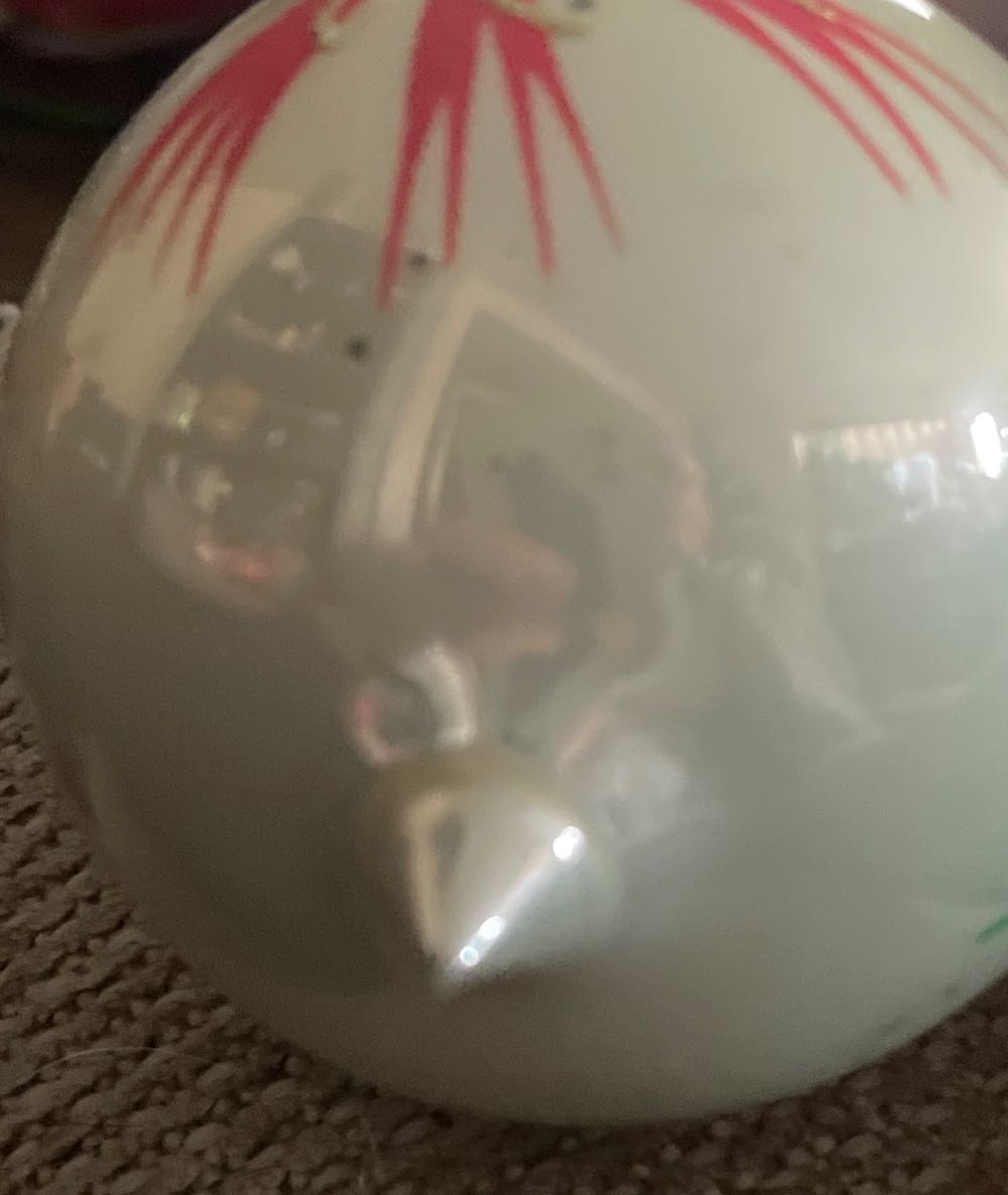 Poland - Teardrop - Flowers - White, Red, Green, Blue - Flowers (Teardrop) ornament collectible - Main Image 4