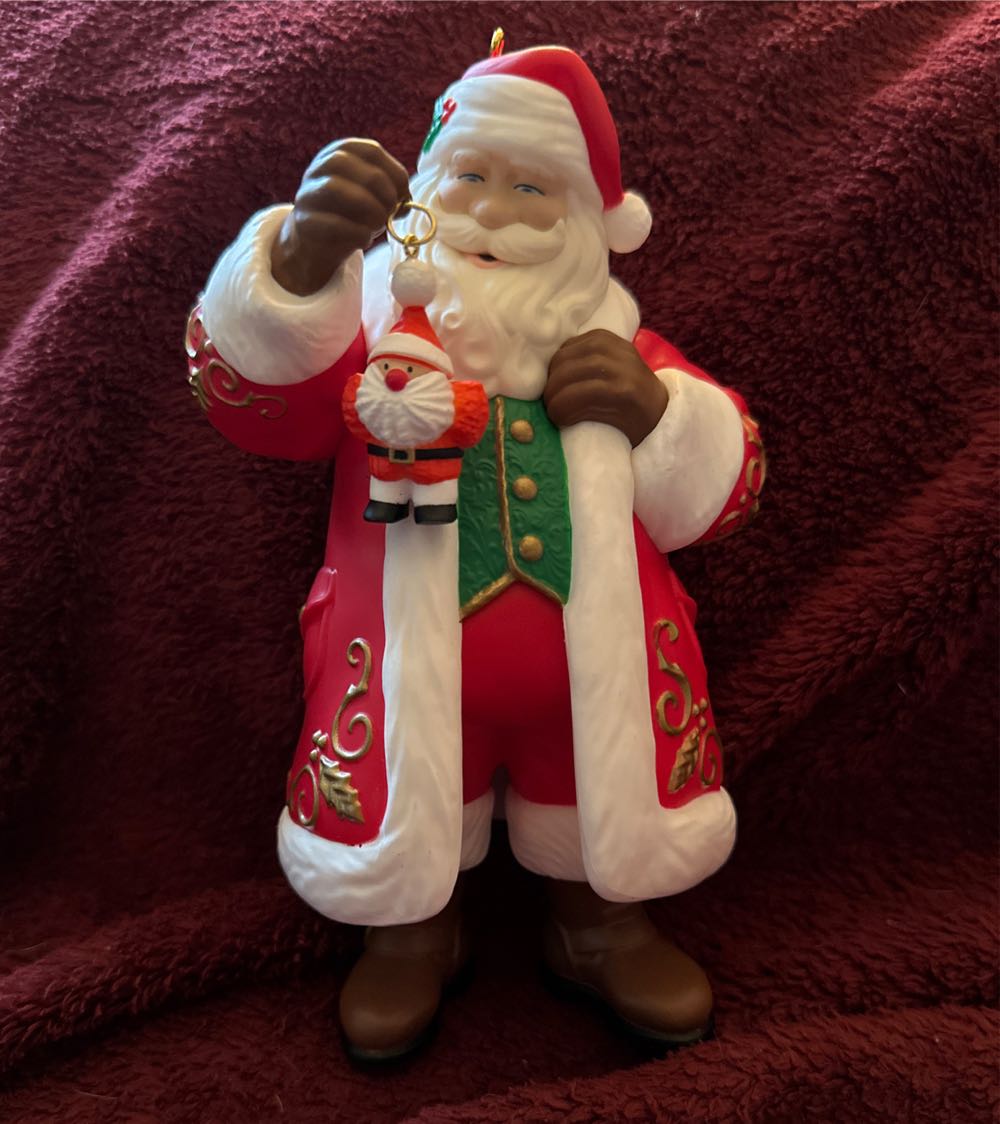 Jolly Old St Nick - Special edition 50th anniversary series (Hallmark KOC Member Exclusive, Membership Box) ornament collectible - Main Image 3