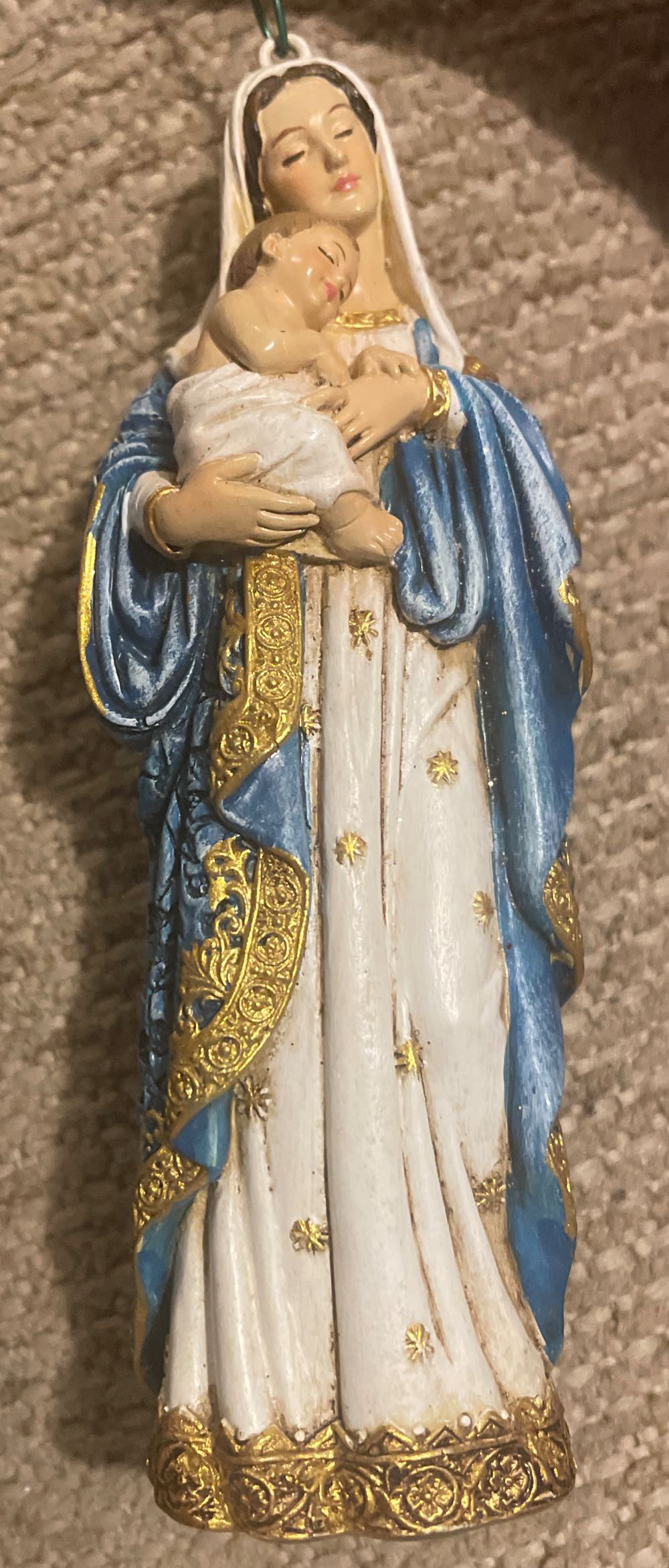 Fin-S:  4” - Blue / White