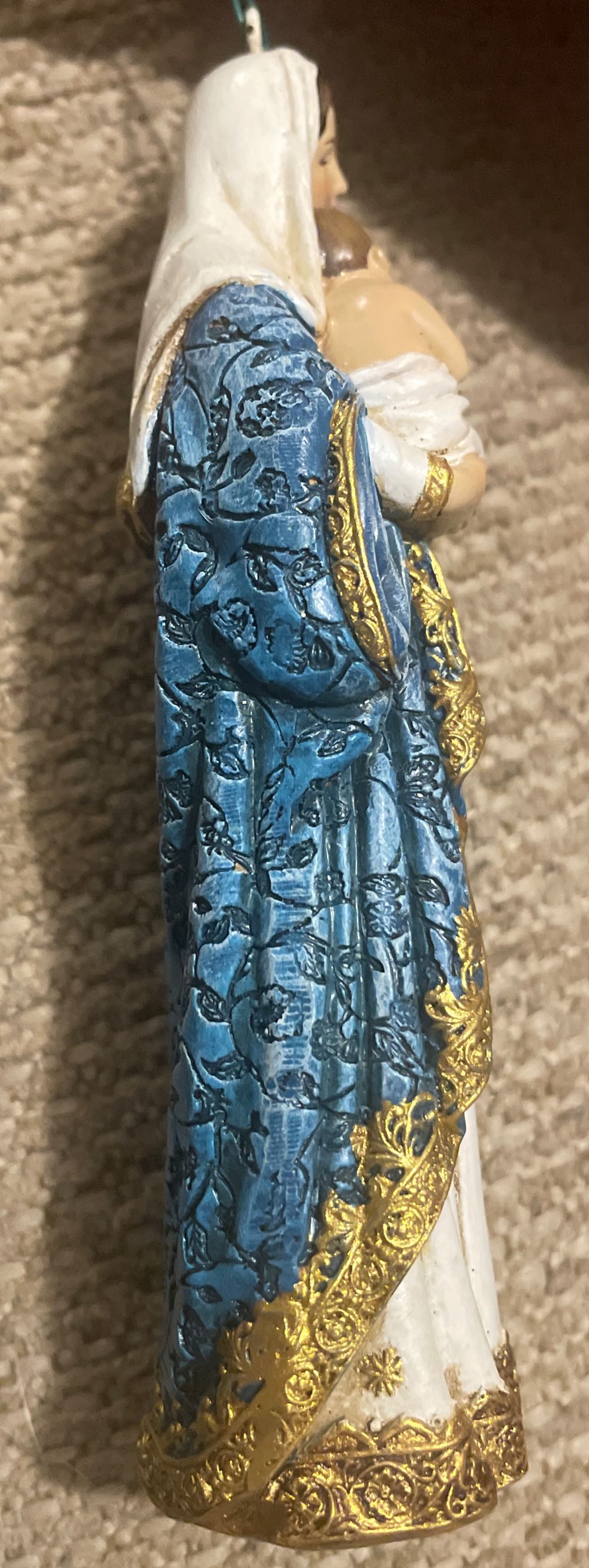 Roman - Gilded Madonna & Child - Madona & Child (Nativity) ornament collectible - Main Image 4