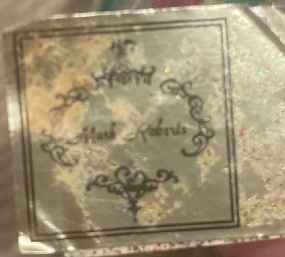 Mark Roberts - Teardrop - Red, Green, Silver - Stripes (Teardrop) ornament collectible - Main Image 3