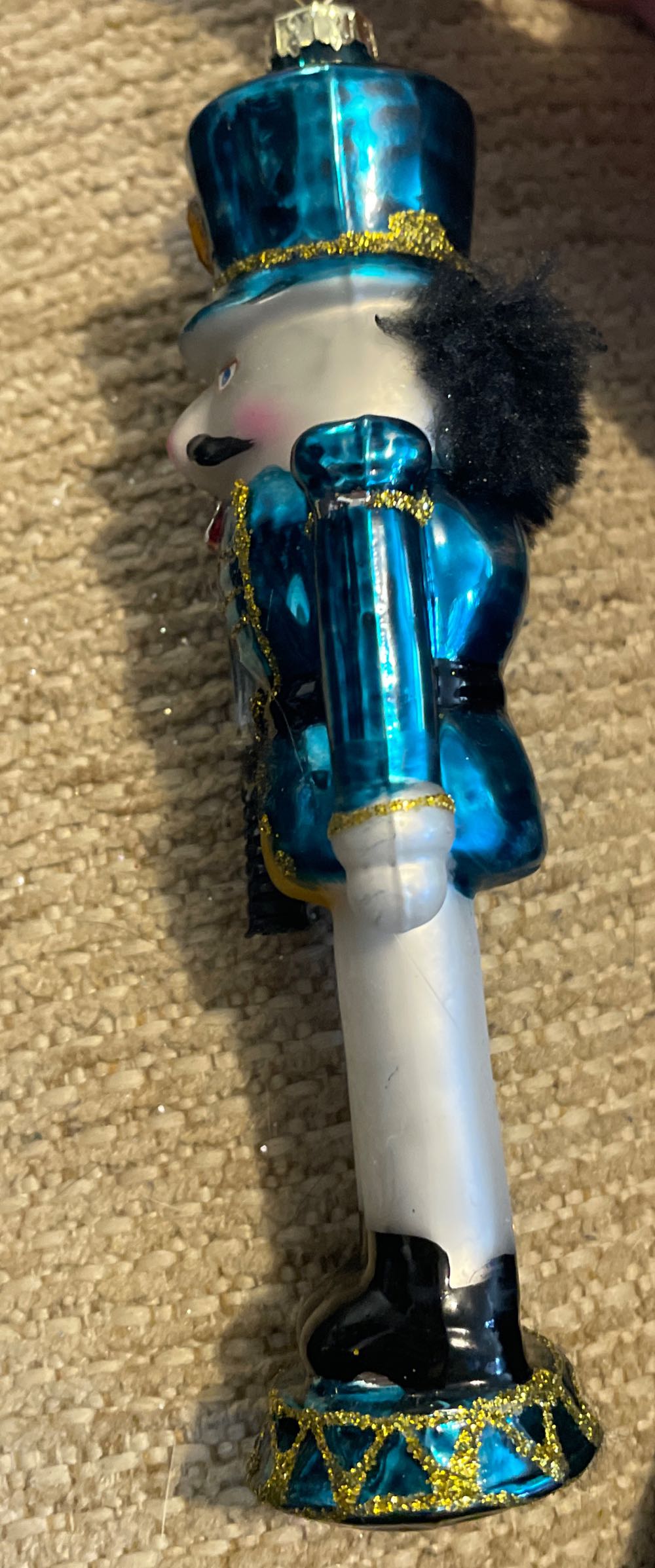 Roman - Nutcracker - Teal - Nutracker (Figural) ornament collectible - Main Image 2