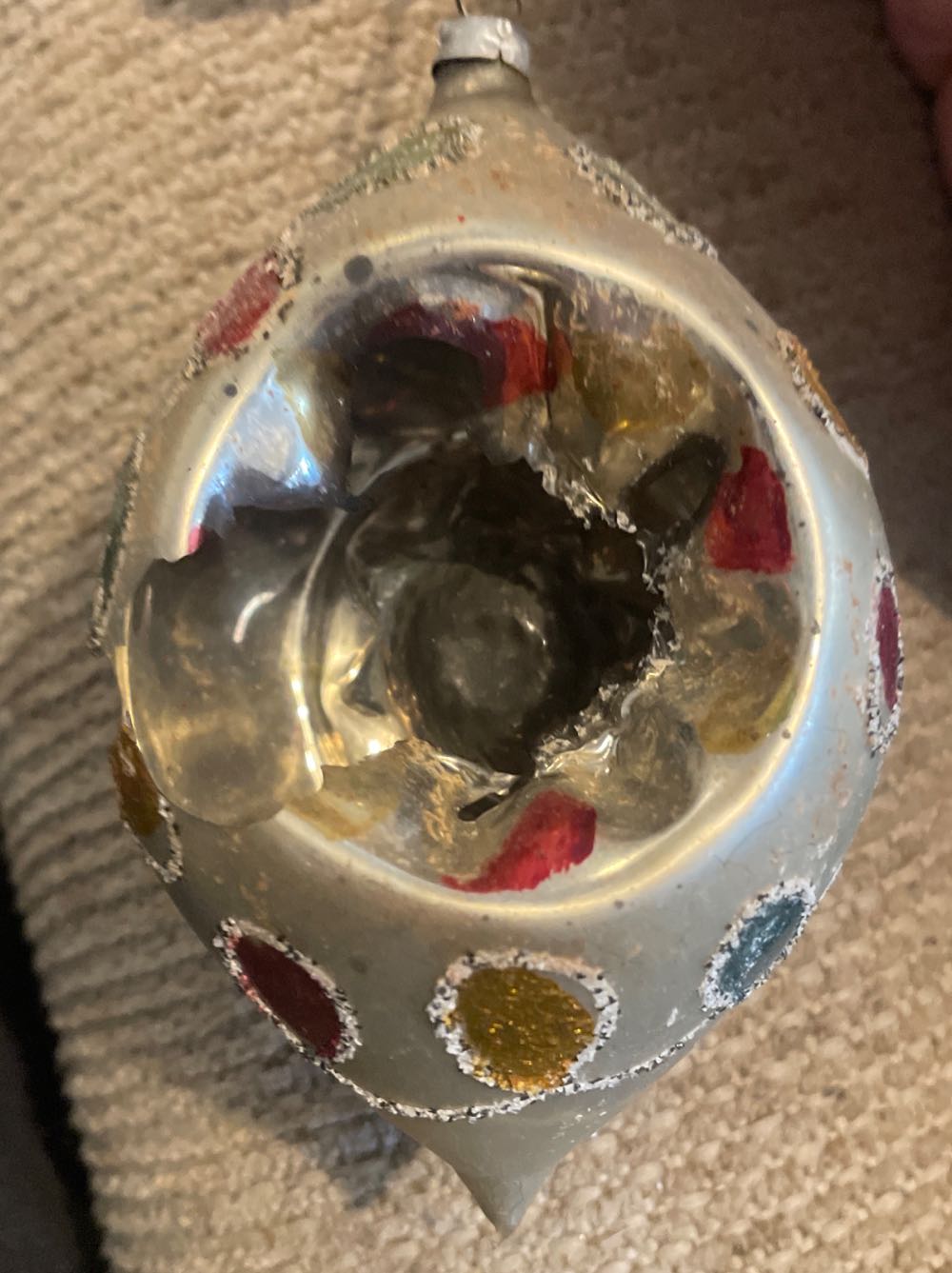 West Germany - Teardrop - Double Reflector - Double Reflector (Teardrop) ornament collectible - Main Image 3