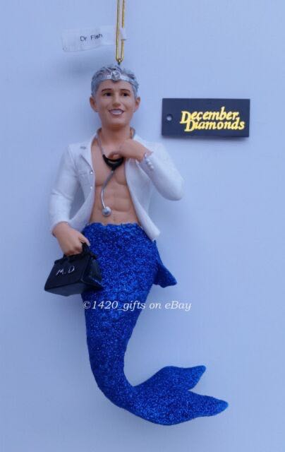 Dr. Fish December Diamomds 55-90319  ornament collectible [Barcode 807962903192] - Main Image 2