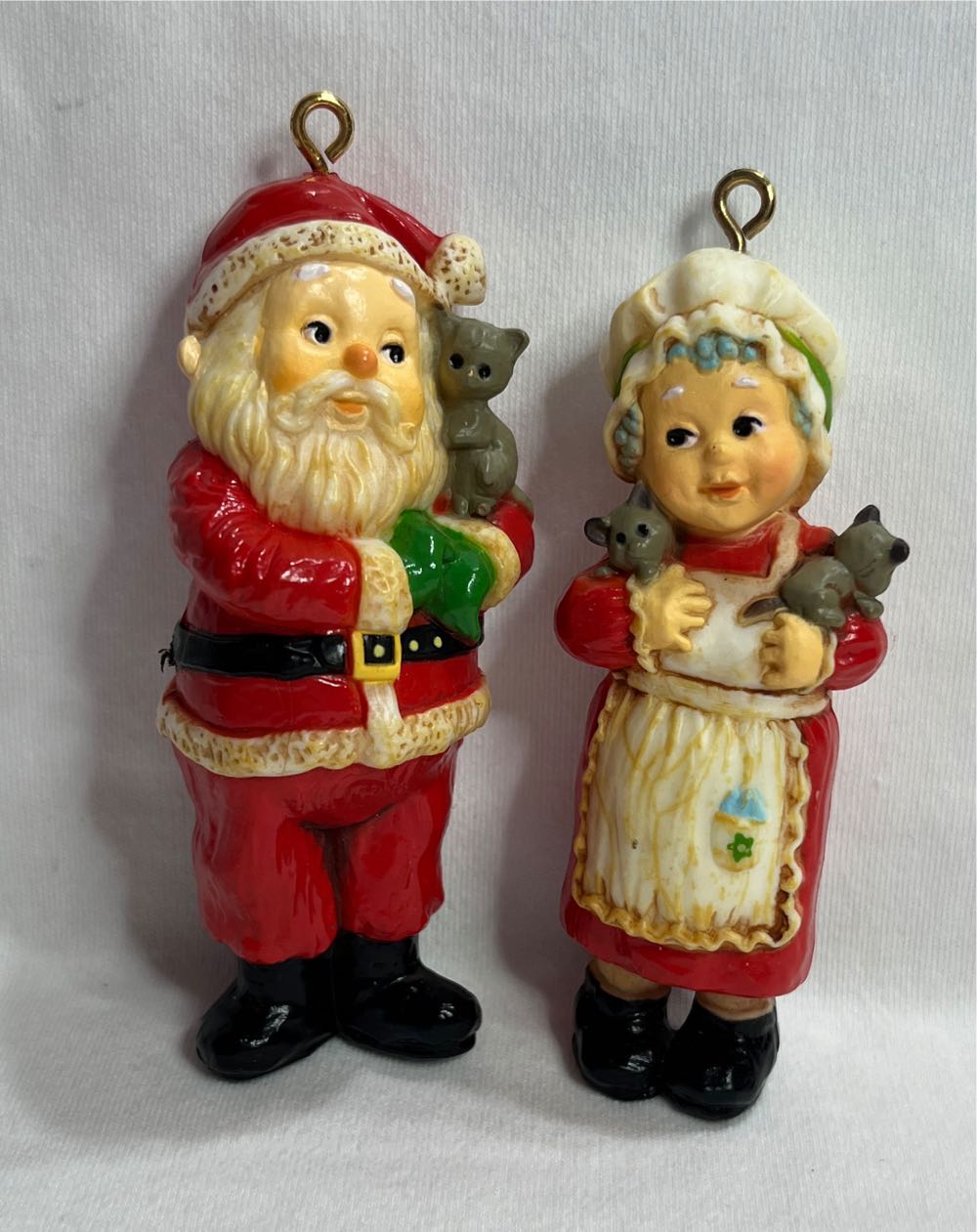 Mr. And Mrs. Claus  ornament collectible - Main Image 2