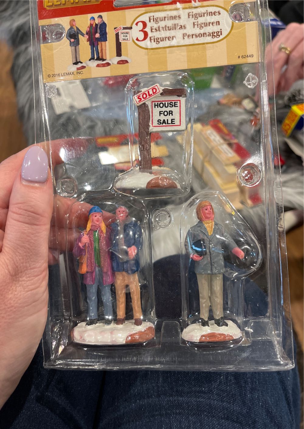 Blown Glass - Teardrop - Red, Silver, Green