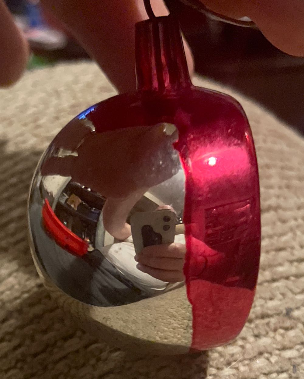 Poland - Round - Reflector - Red, Silver, Orange, Green - Reflector (Round) ornament collectible - Main Image 4