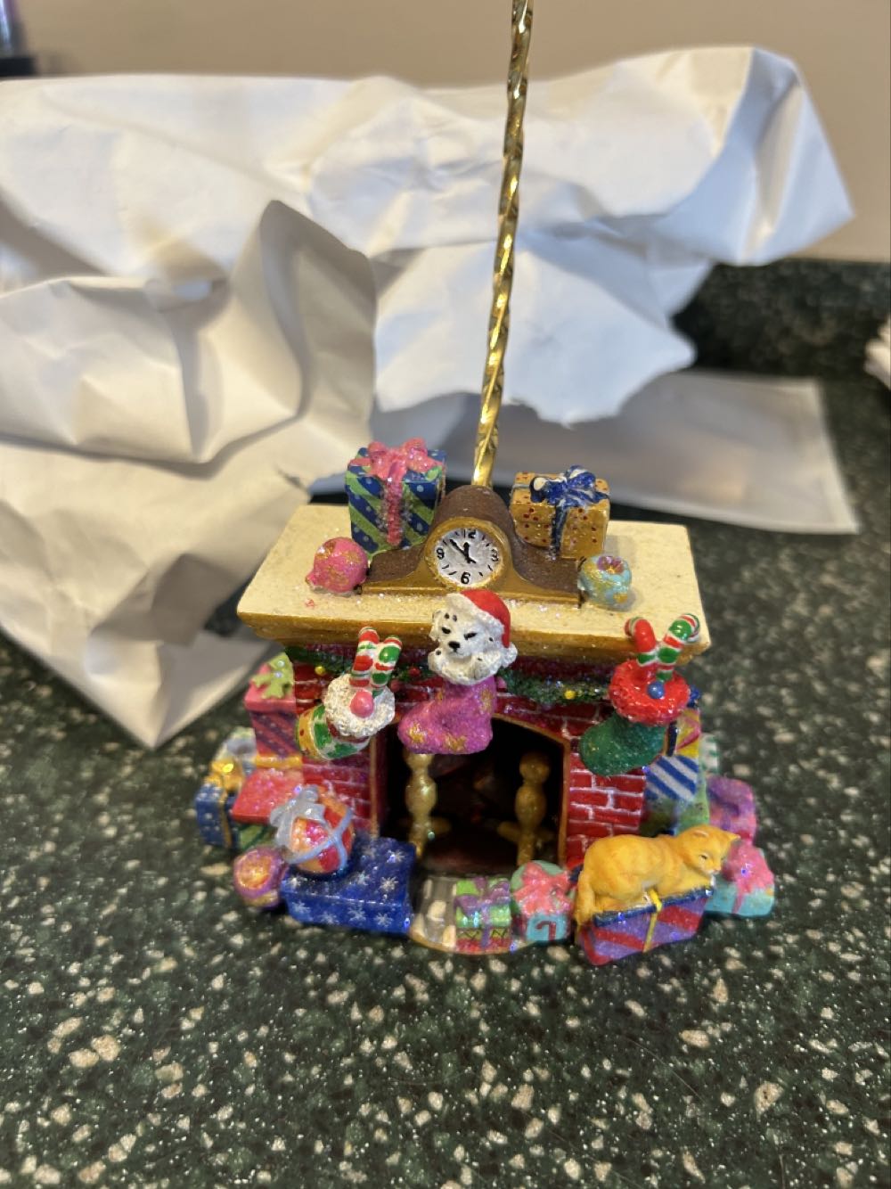 Paper Mache - Easter Egg - Mother Rabbit Cooking