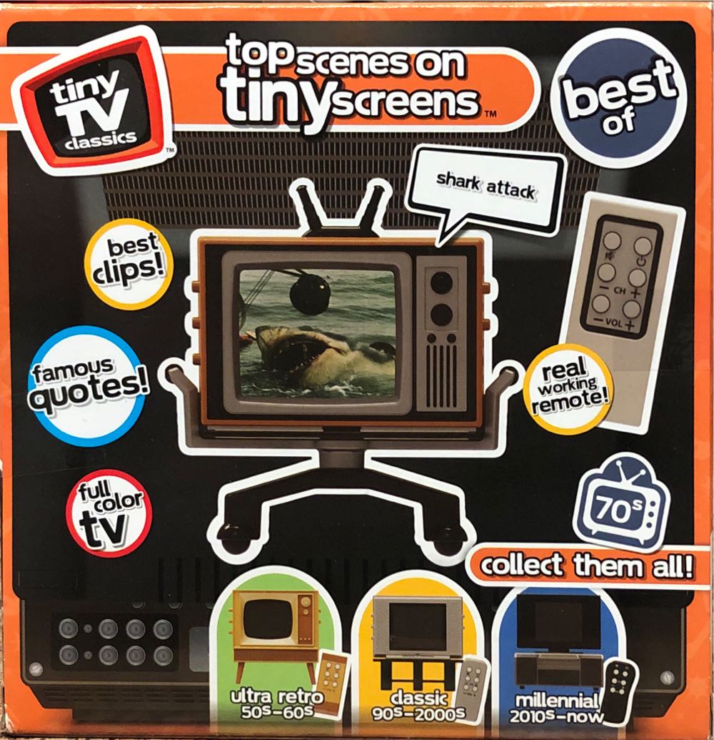 Tiny TV Classics Jaws  ornament collectible [Barcode 885561069518] - Main Image 2