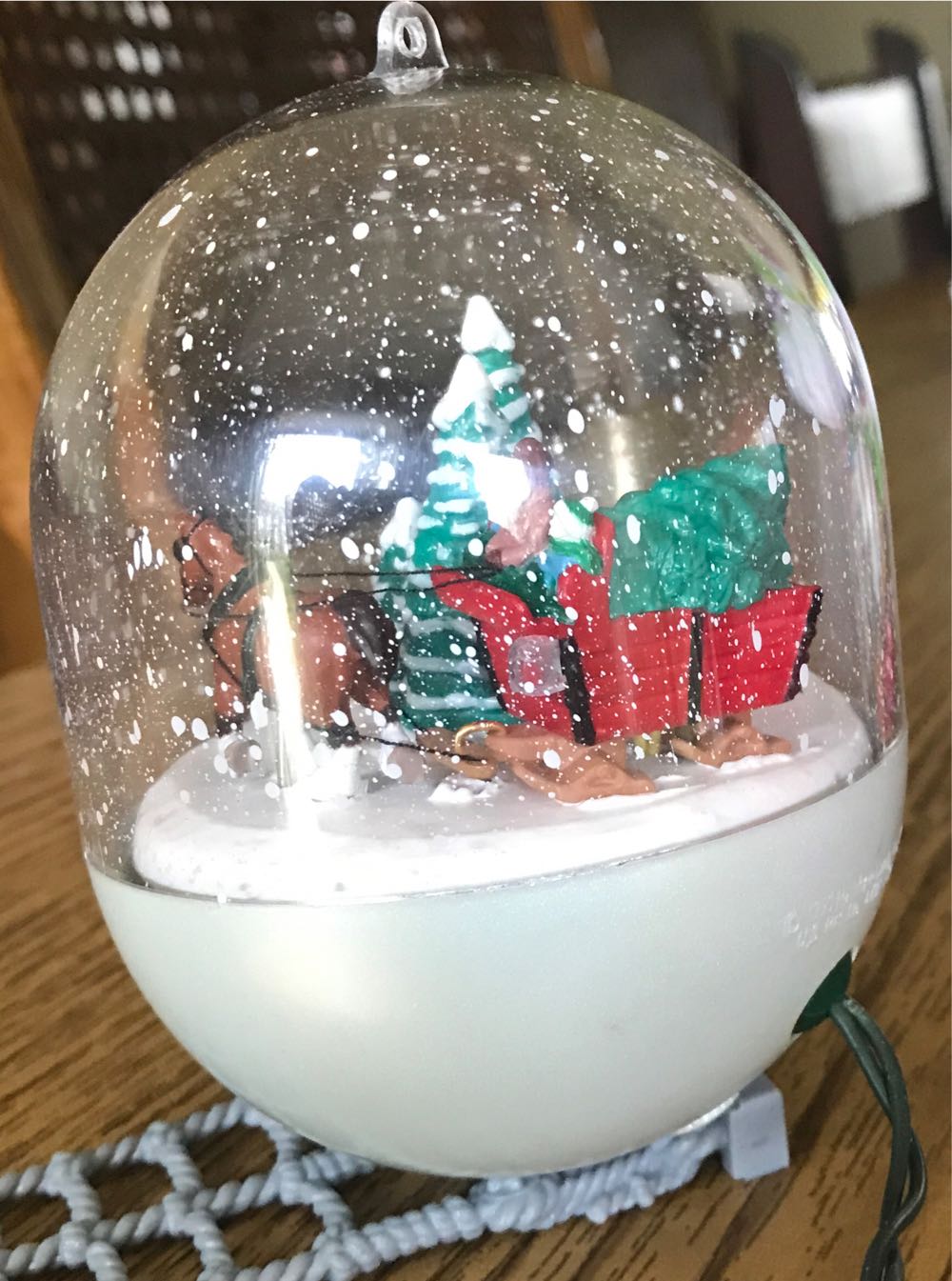 Sleigh Ride  ornament collectible - Main Image 2