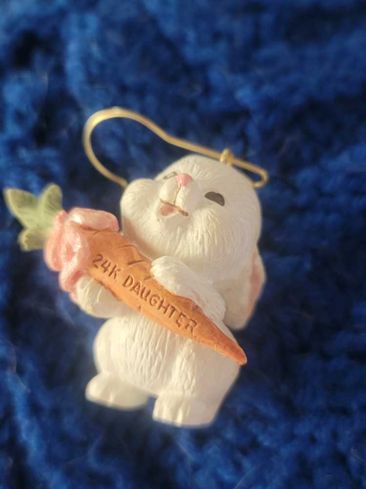 24K Daughter- Easter  (Easter) ornament collectible [Barcode 070000046902] - Main Image 2