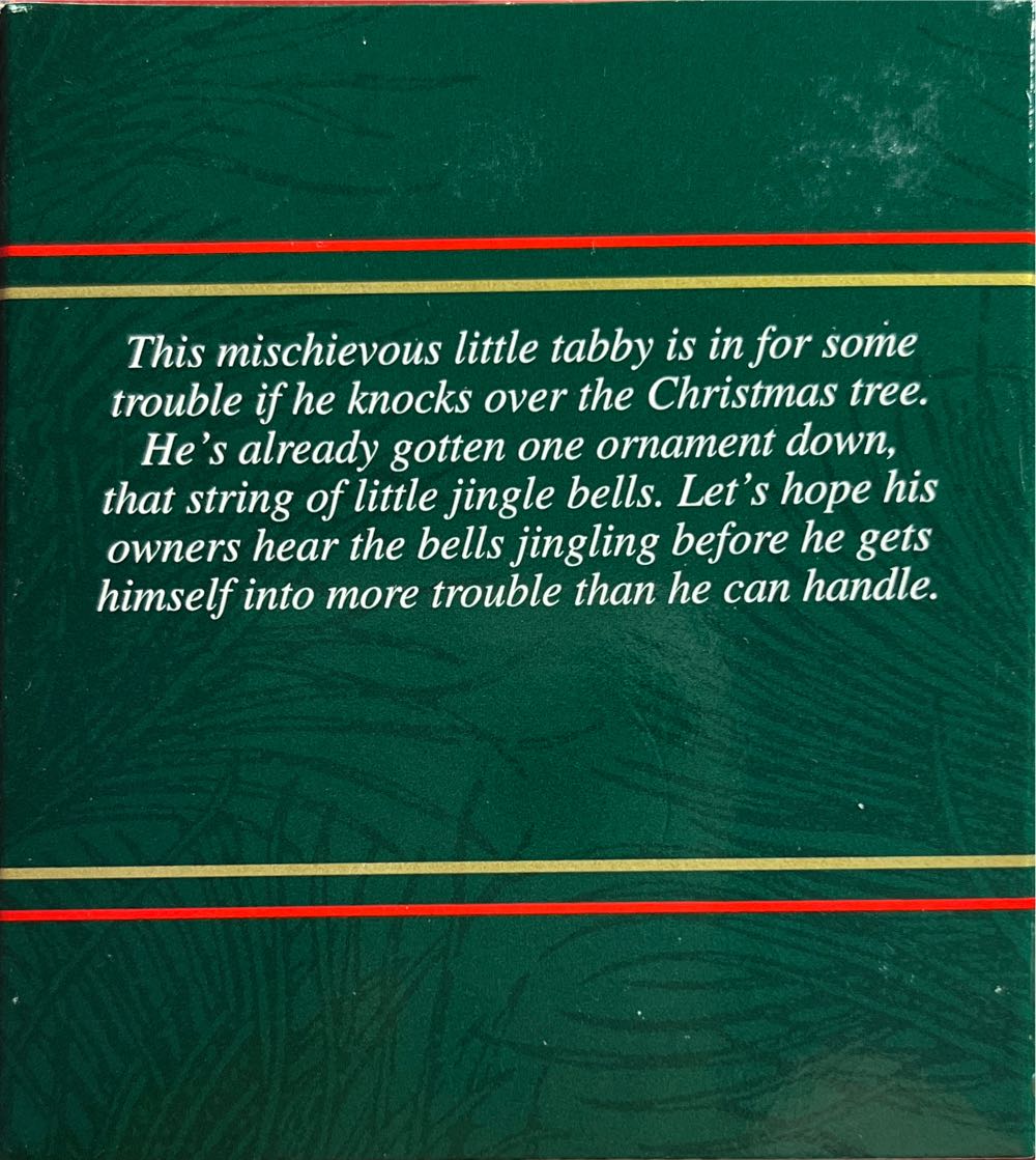 Christmas Kitty  (Kittens) ornament collectible - Main Image 2