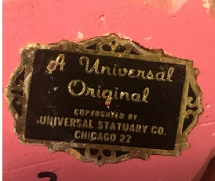 Universal Statuary Corp. - Angel - 1952 - Angel (Figurine) ornament collectible - Main Image 3