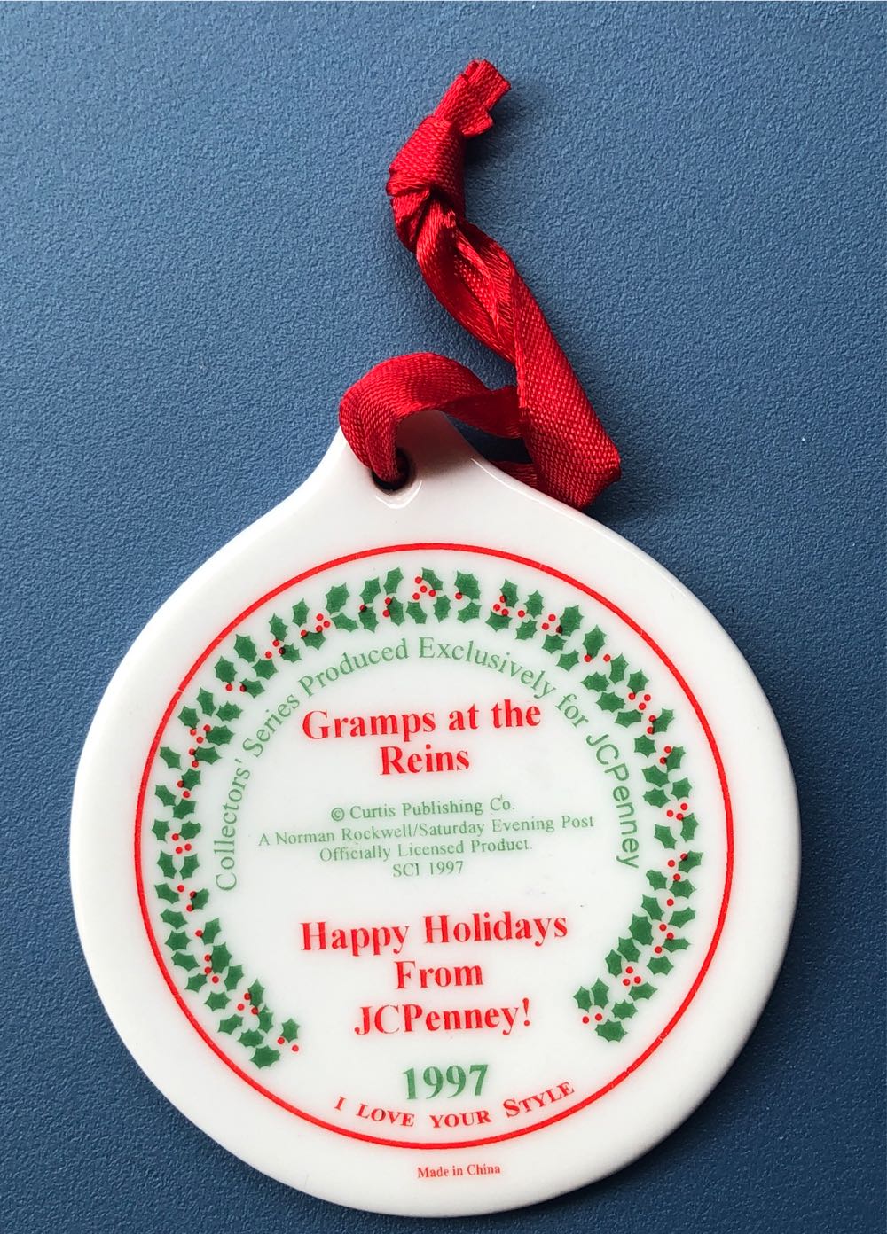 Gramps At The Reins  ornament collectible - Main Image 2
