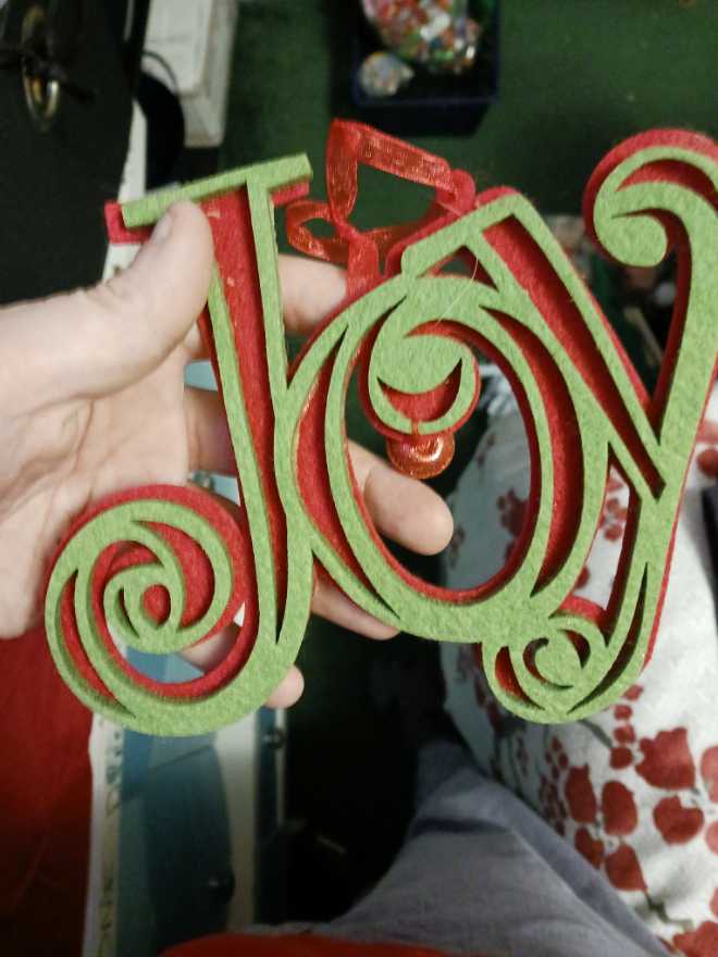 Blown Glass Ornament: Longwood Gardens