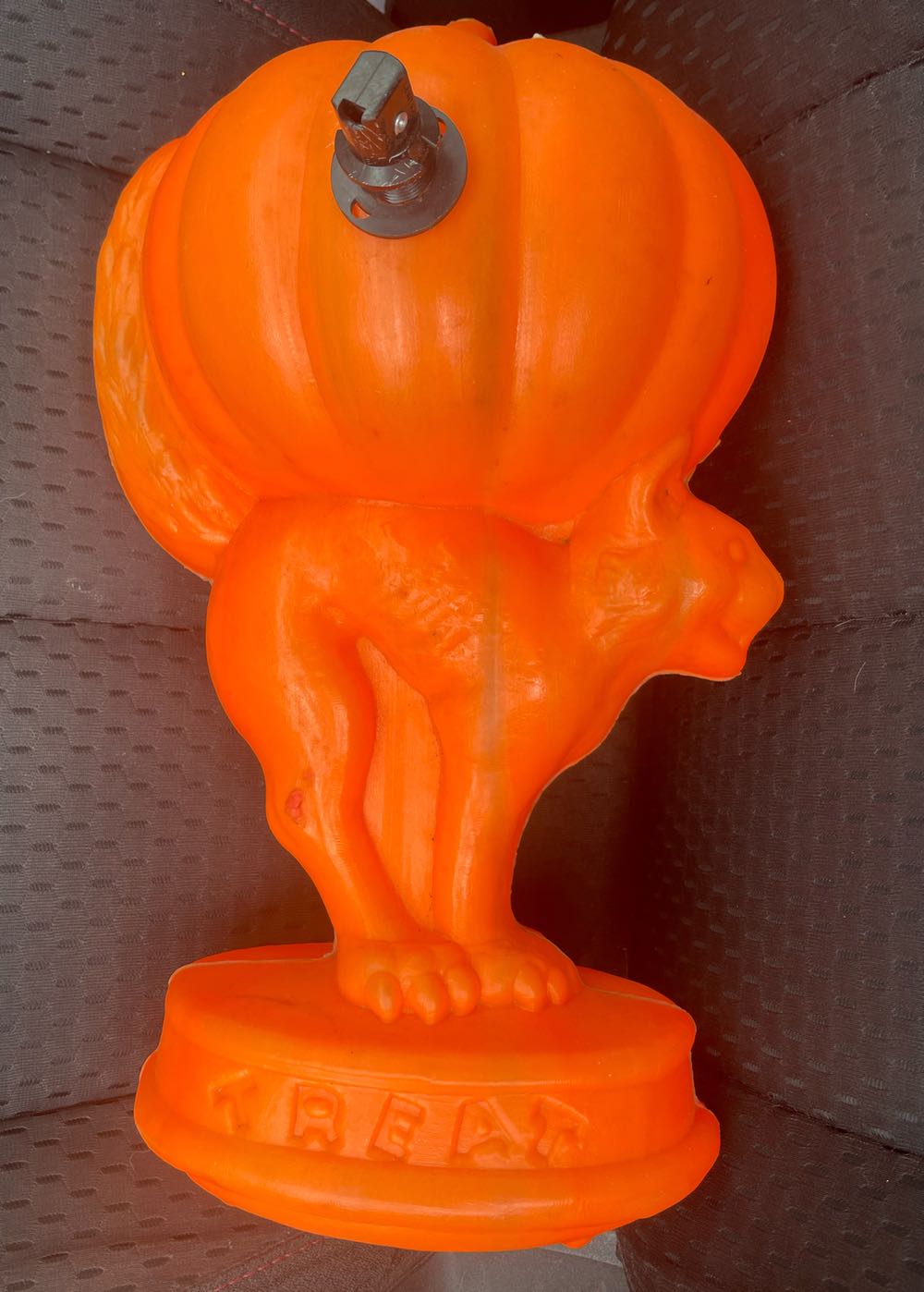 General Foam - Halloween - Black Cat O Pumpkin - Pumpkin (Blow Mold) ornament collectible - Main Image 2