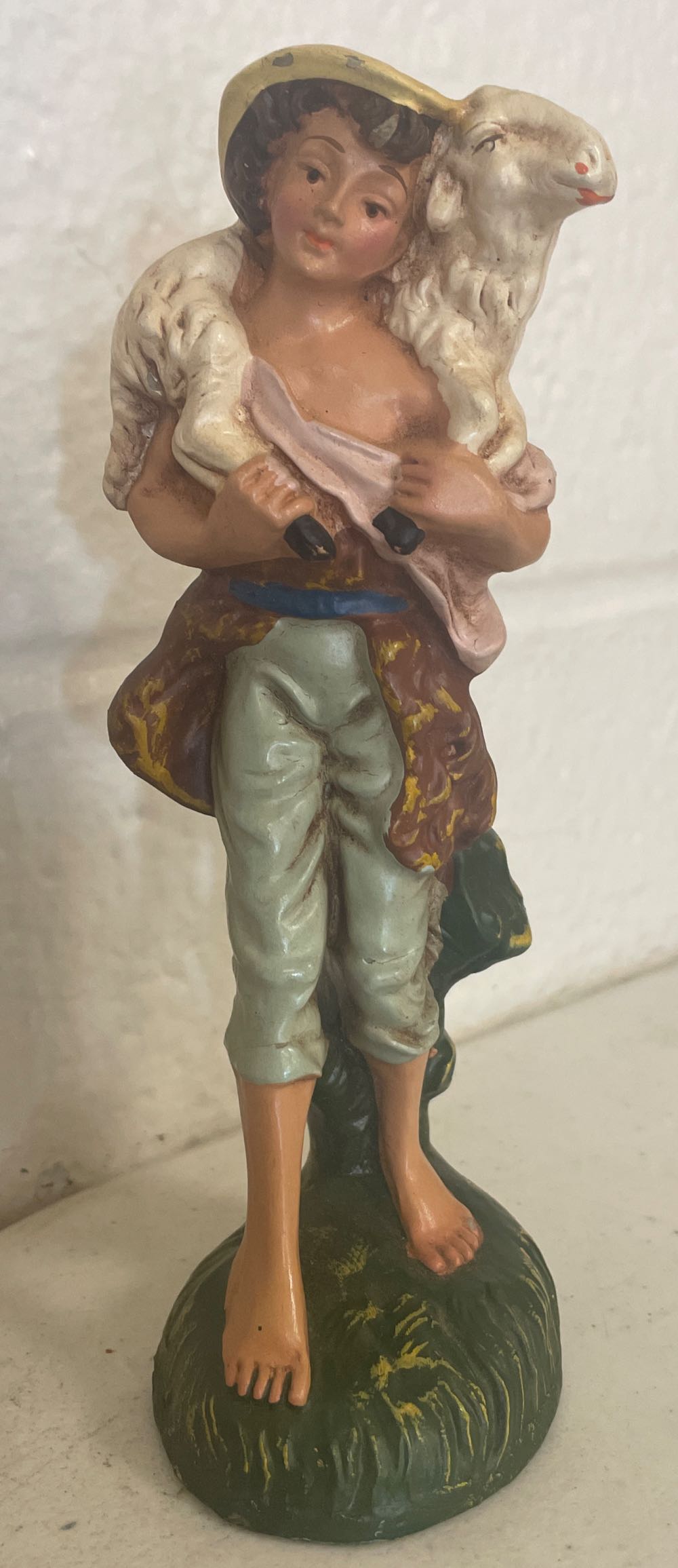 Poland - Figural - Dark Green, Silver, White