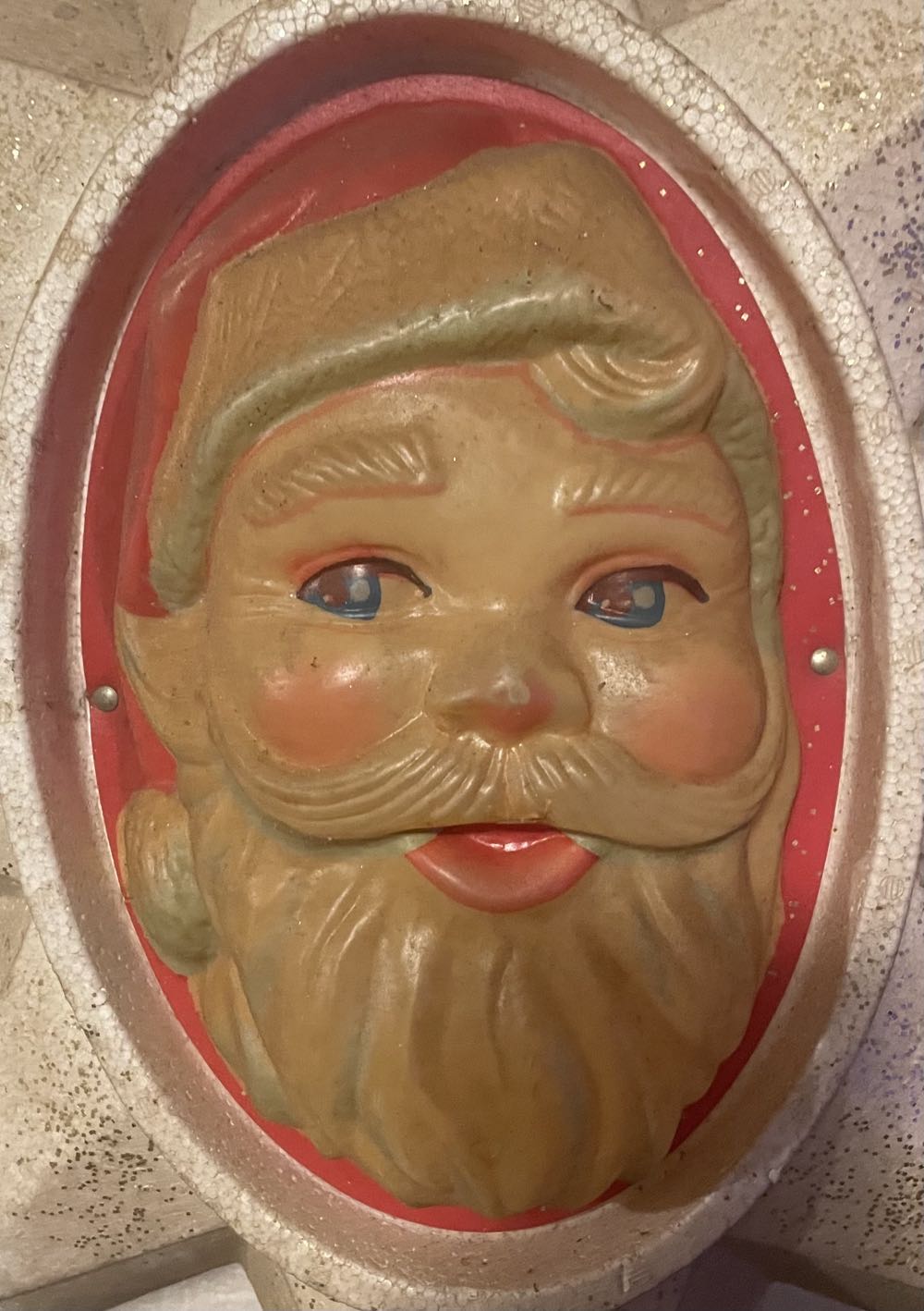 Poloron - Christmas - Shining Star Santa - Santa (Blow Mold) ornament collectible - Main Image 2