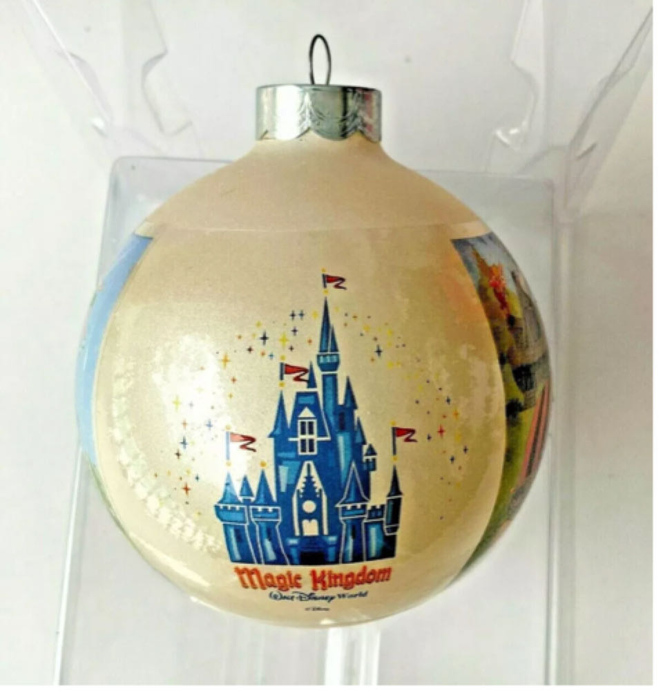 DISNEY Magic Kingdom WDW All Character Christmas Tree Ball Ornament  ornament collectible - Main Image 2