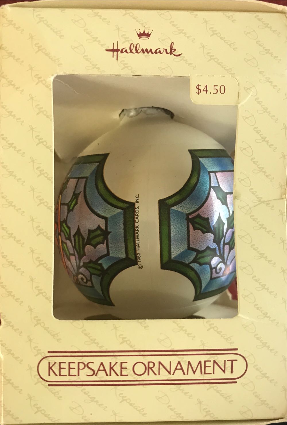 Stained Glass  ornament collectible - Main Image 2