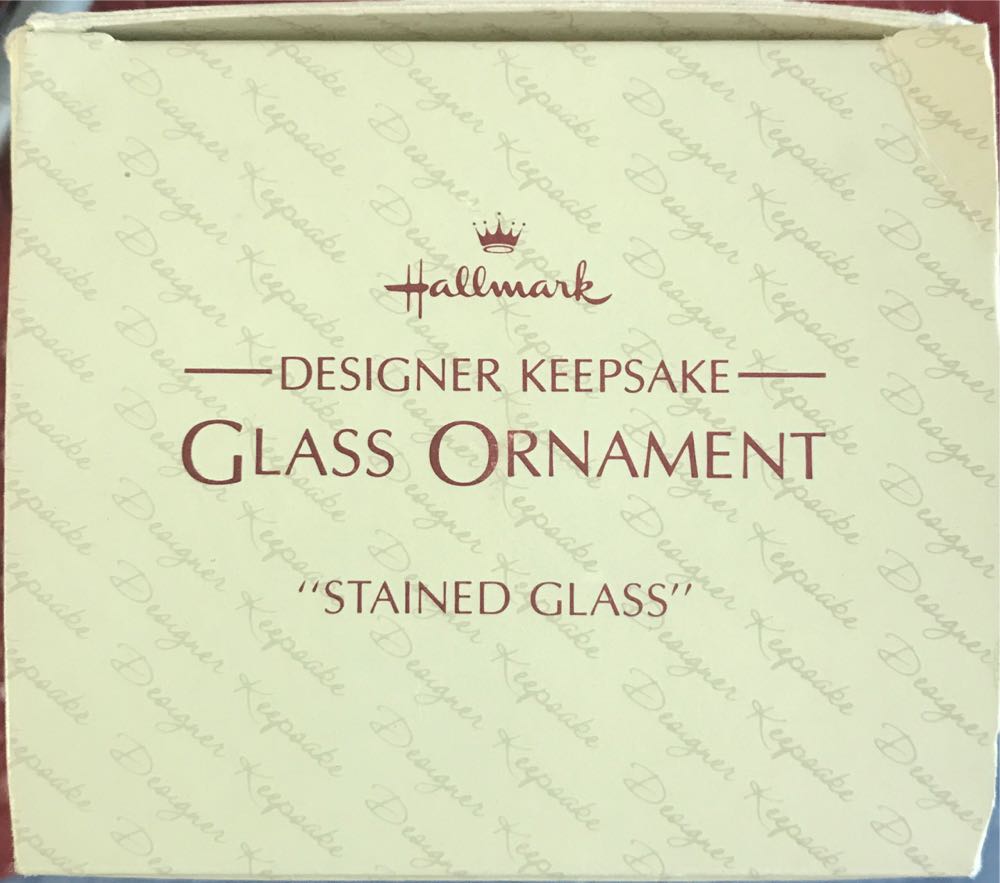Stained Glass  ornament collectible - Main Image 3