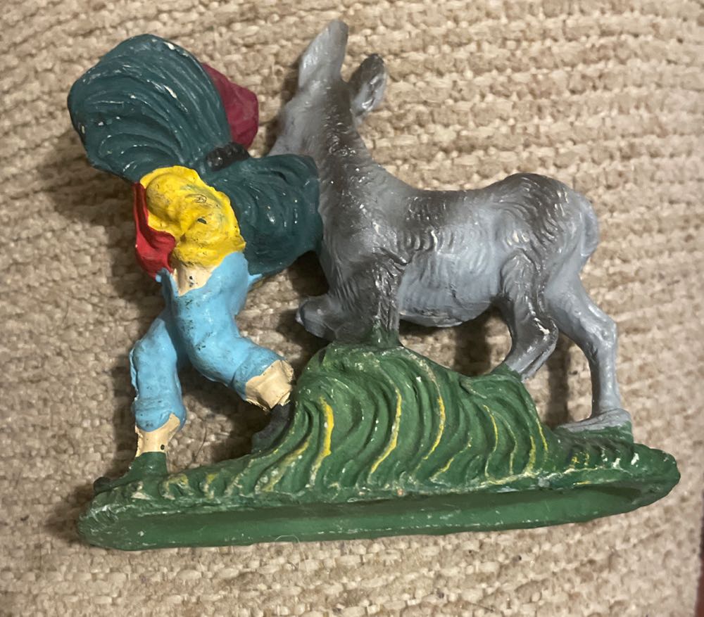 Fontanini - Villager - Boy With Donkey - Villager (Nativity) ornament collectible - Main Image 2