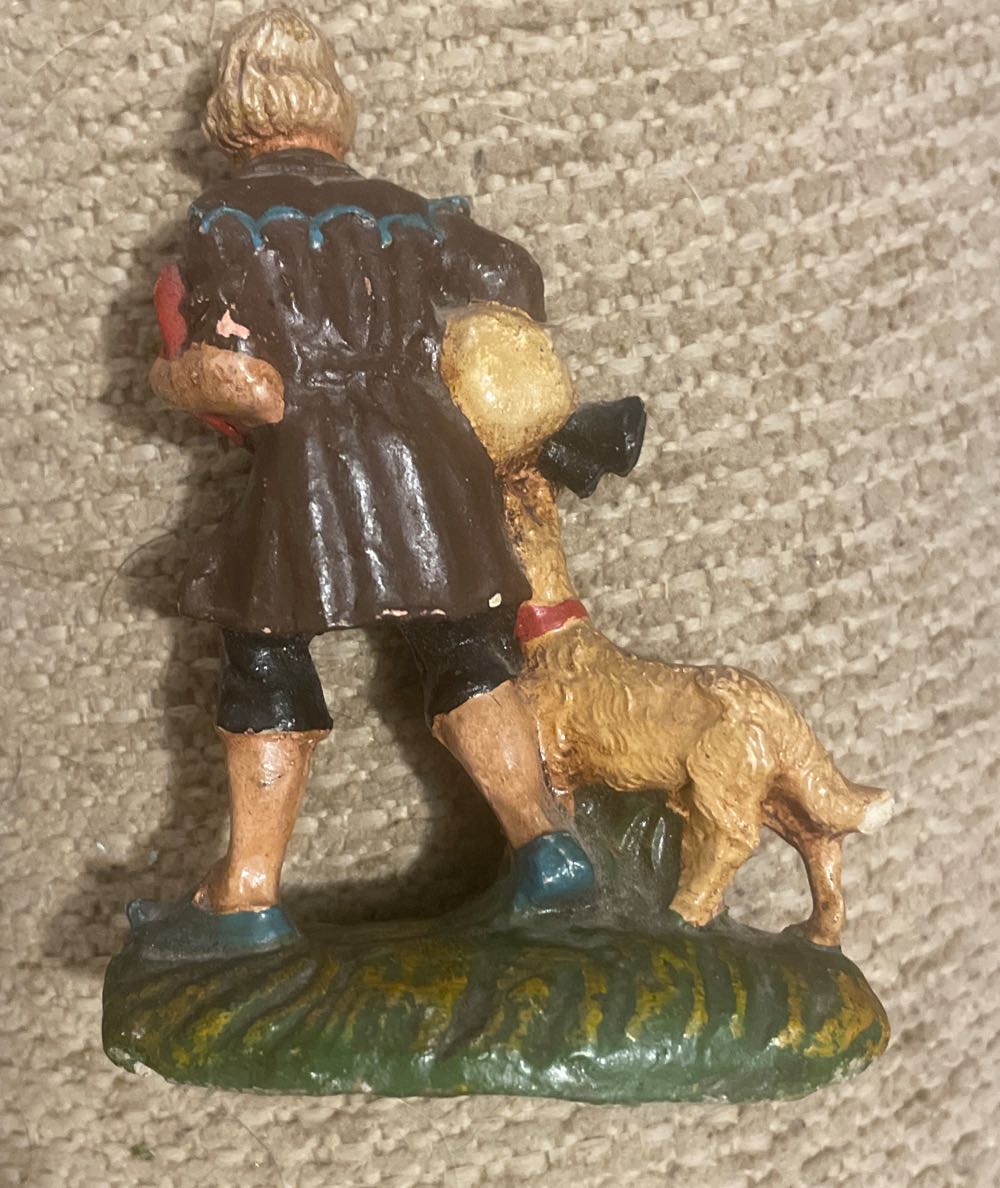 Marchi - Musician - Zompognari With Dog - Musician (Nativity) ornament collectible - Main Image 2