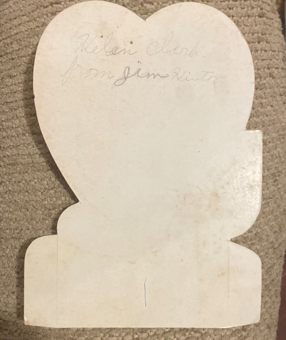 Valentine - Boy In Go-Cart - Flat Fold Out (Valentine) ornament collectible - Main Image 2