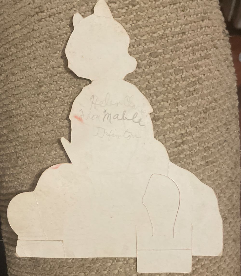 Valentine - Girl At Beach - Flat Fold Out (Valentine) ornament collectible - Main Image 2