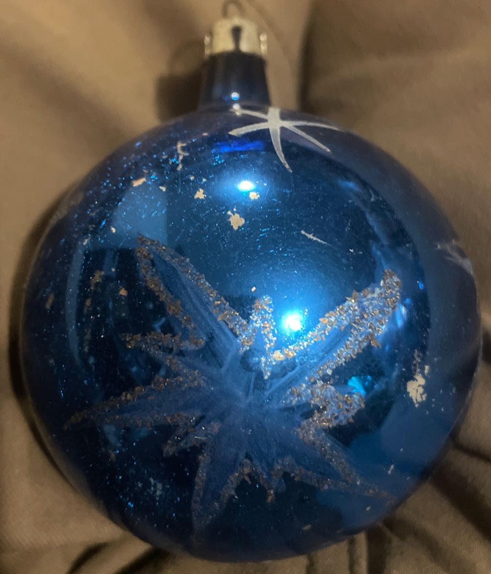 Needlepoint - Father Christmas - With Holly