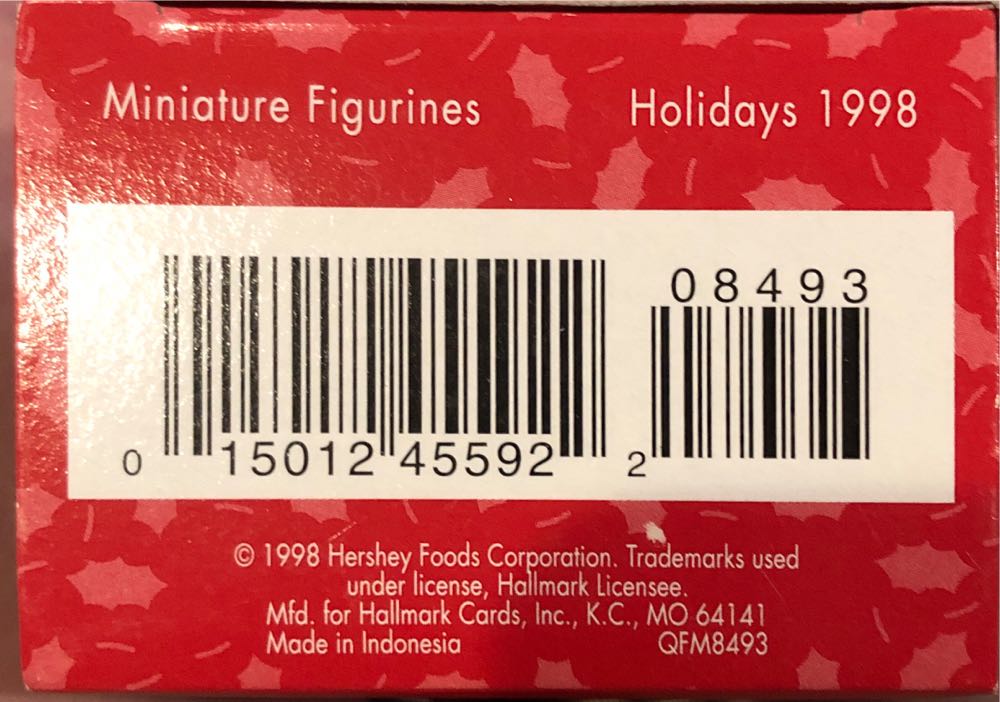 #2 Hershey’s - 2-Piece Set - Hershey’s (Hershey’s Kiss) ornament collectible [Barcode 015012455922] - Main Image 2