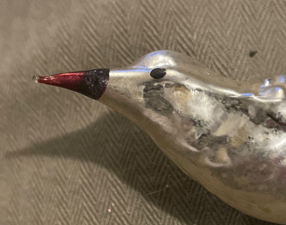 Feather Tree - Clip On - Bird - Fiberglass Tail - Bird (Clip On) ornament collectible - Main Image 2