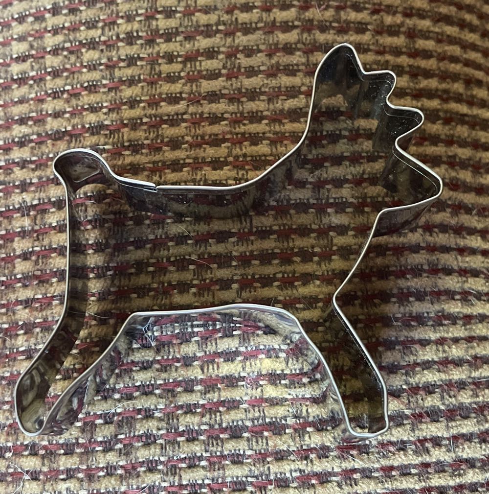 Cookie Cutter - Reindeer - Reindeer (Cookie Cutter) ornament collectible - Main Image 1
