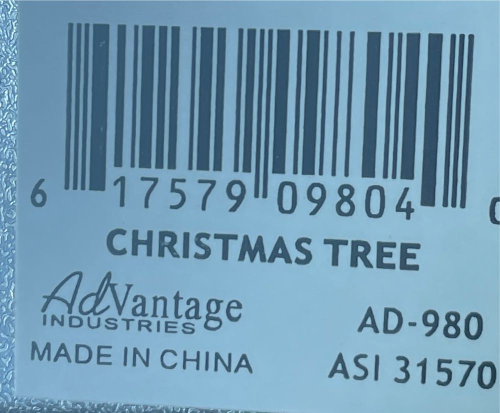 Advantage Industries - Snowflake - Stained Glass - Christmas Tree - #804 - Stained Glass (Silver Snowflake) ornament collectible - Main Image 2