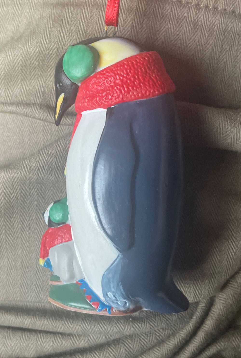 Safe & Snug - 2001 - #1 - Penguins - Safe and Snug (Collectible Series) ornament collectible - Main Image 2