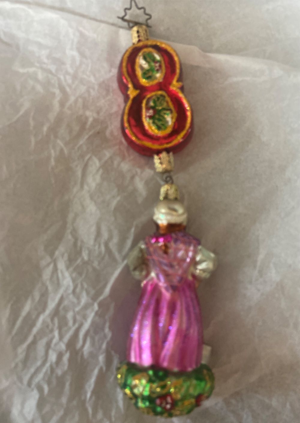 # 12 Days Of Christmas: #8 Eight Maids A Milking  (The 12 Days Of Christmas) ornament collectible - Main Image 2