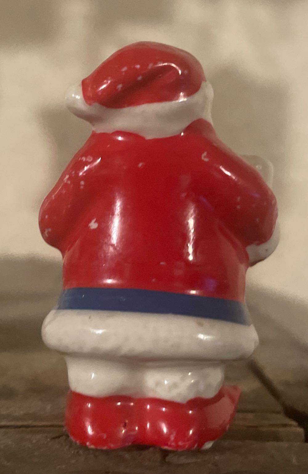 Japan - Candle Holder - Santa - Cup Held Close - Santa (Candle Holder) ornament collectible - Main Image 2