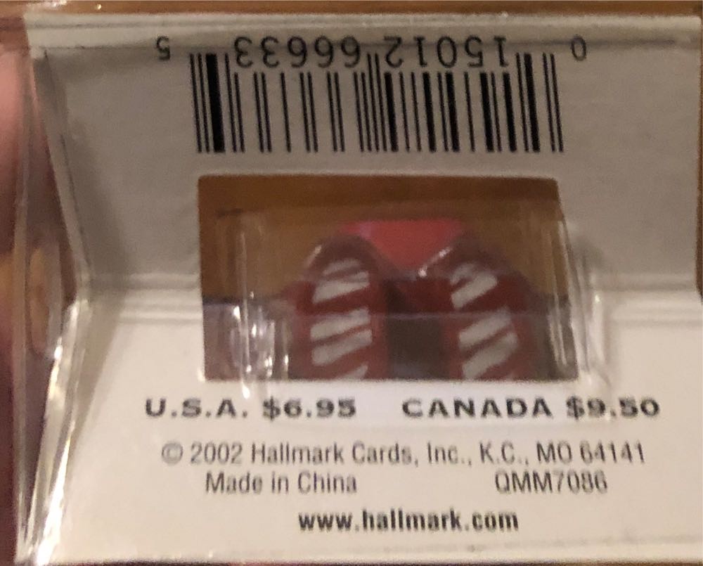 ** Itty Bitty Bears Peppermint  ornament collectible [Barcode 015012666335] - Main Image 3