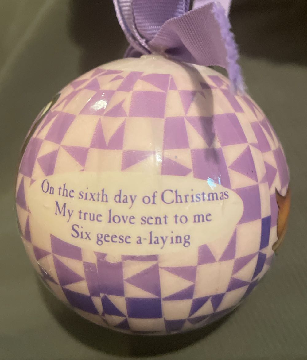 Jim Shore - 12 Days Of Christmas - 2006 - 6 Geese A-Laying - 12 Days Of Christmas (Collection) ornament collectible - Main Image 2