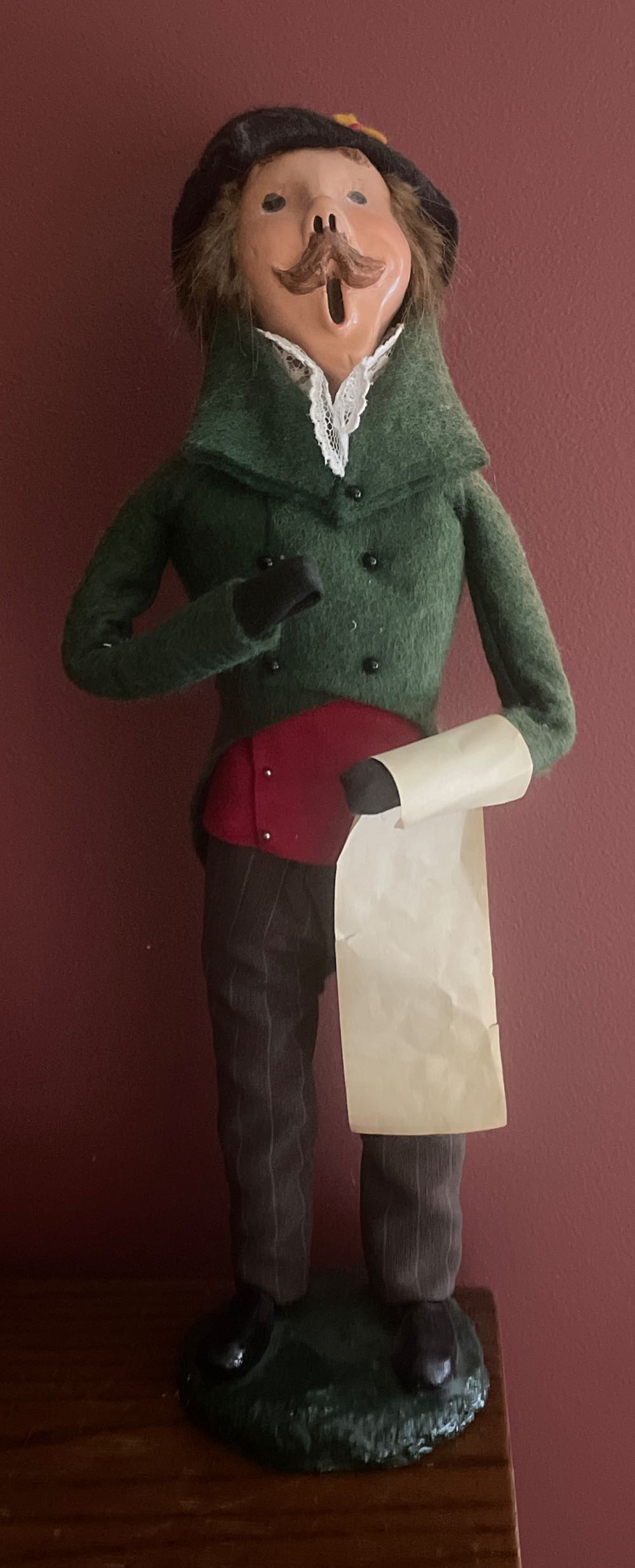 Blue Flowers In Vase 